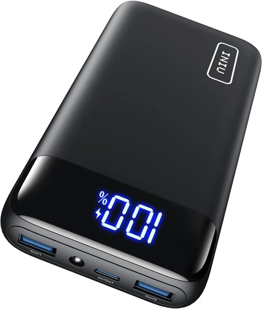 Power Bank Anker de 20,000 mAh (carga rápida)